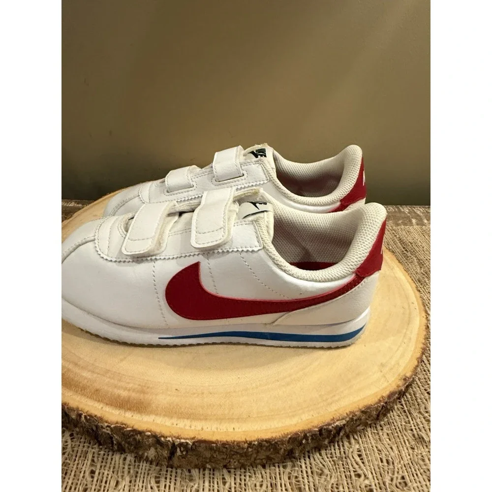 Nike Cortez Basic SLVelcro 'Varsity Red'‎ 904767-103 Sz-3Y Kids